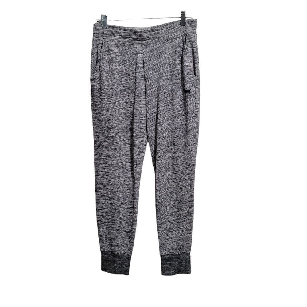 PINK grey joggers/ sweatpants M